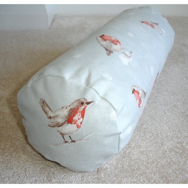 Bolster Cushion Cover 16"x6" Round Cylinder Neck Roll Christmas Pillow