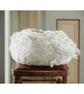 Large Natural Wool Felted Bowl Sustainable & Handmade