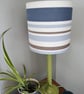Clarke & Clarke Classic Cylindrical Drum Lampshade.