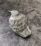 Baby Bird Sculpture, Pearl Green Fledgling Ornament - Image 8