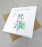 Birthday Card Birdwatcher - Image 3