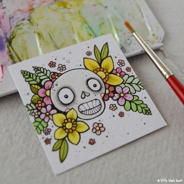 spring skull - original twinchie