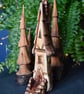 Hand carved silver birch fairy house - Image 7