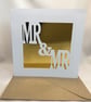 Married cards, MR & MR cards, Wedding Cards, Handmade cards, - Image 4