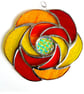 Heat Waves Stained Glass Suncatcher 002 - Image 5