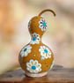 Mustard Daisy Gourd Lamp - Image 2