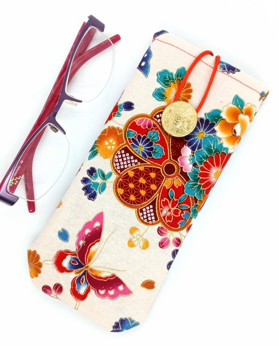 Japanese print glasses Case POSTAGE  605LF