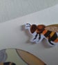 Any occasion card. Birthday card. Notelet. Handmade honey bee card. Ref 276.  - Image 2