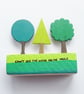 Trio of trees ornament - Image 2