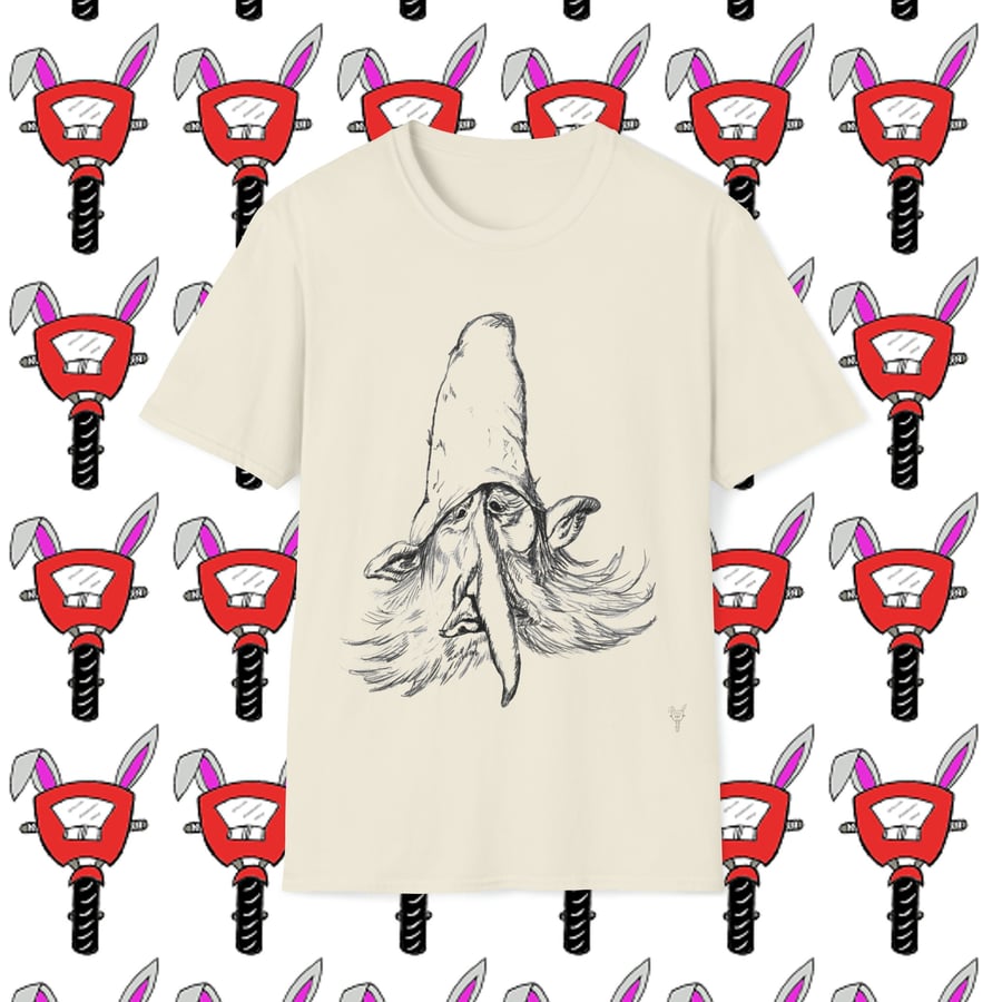 Old Man Pencil 2 Unisex Softstyle T-Shirt by Bikabunny