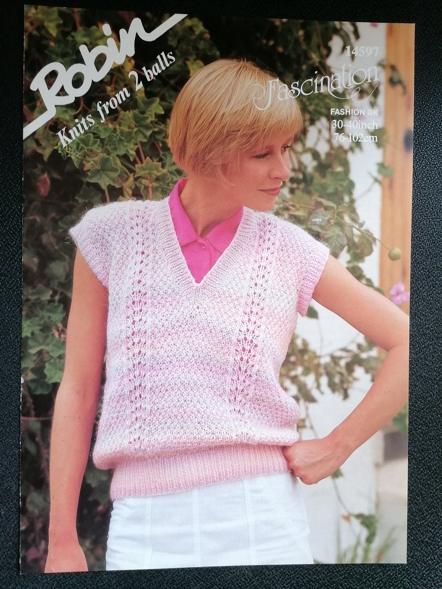 knitting pattern Robin 14597
