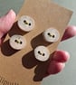Set of Four Beachcombed Buttons - Image 1