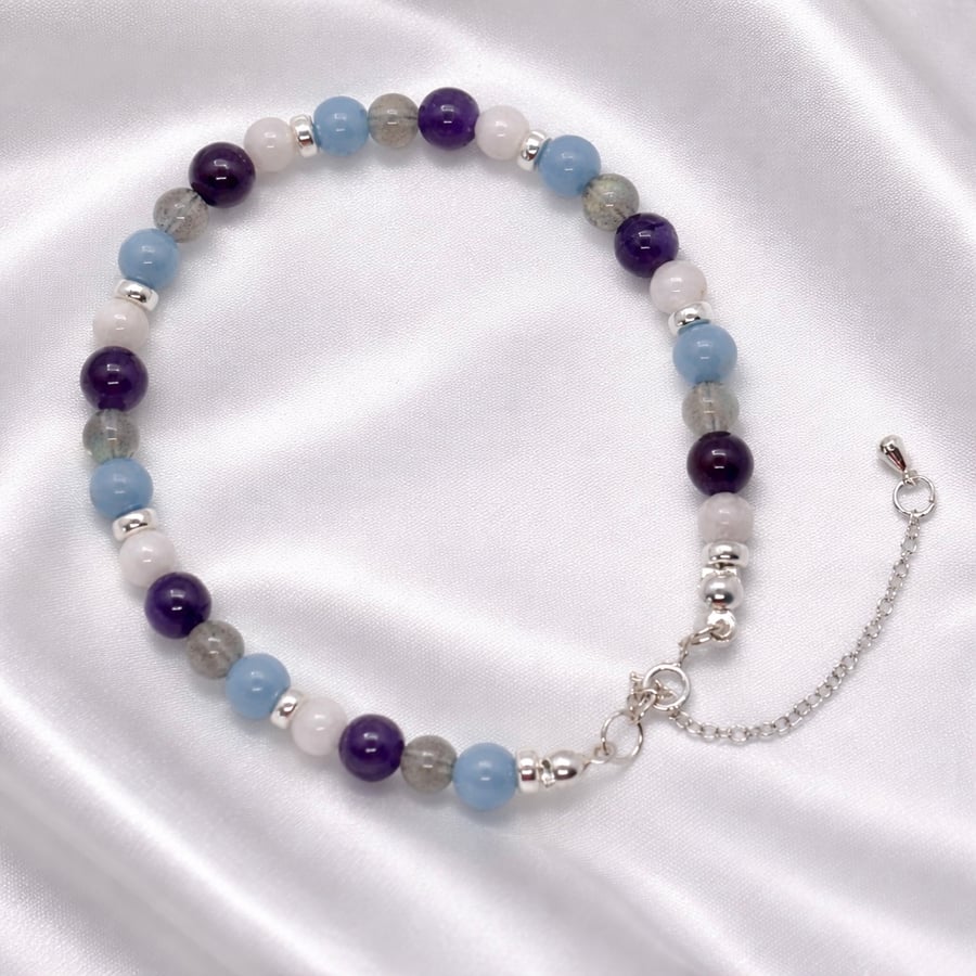 Peace & Protection Gemstone Bracelet