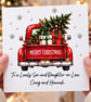 Merry Christmas card for Couple, Mum, Dad, Brother, Son, Friend, Boyfriend - Image 1