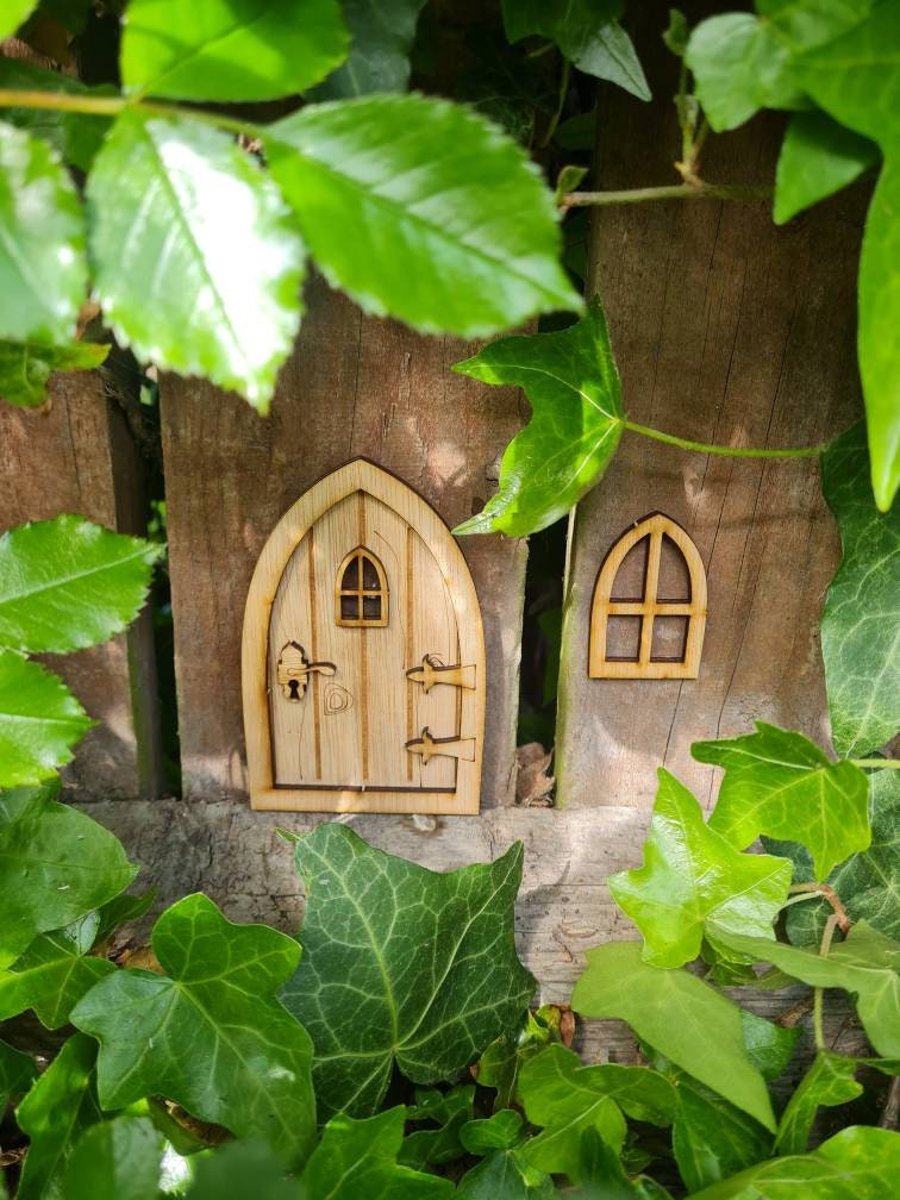Fairy door kit - Build yourself - fairy house - garden - patio - magical - great