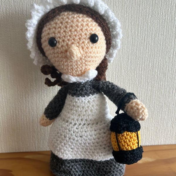 Iconic Inspirational Women Crocheted Dolls Gift Idea for Her - FLORENCE