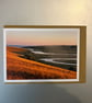 Cuckmere Haven Sunset A5 Greeting Card - Image 1