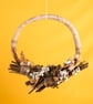 Handwoven Willow Wreath Base, Natural Ring for Seasonal Crafts (40cm) - Image 3