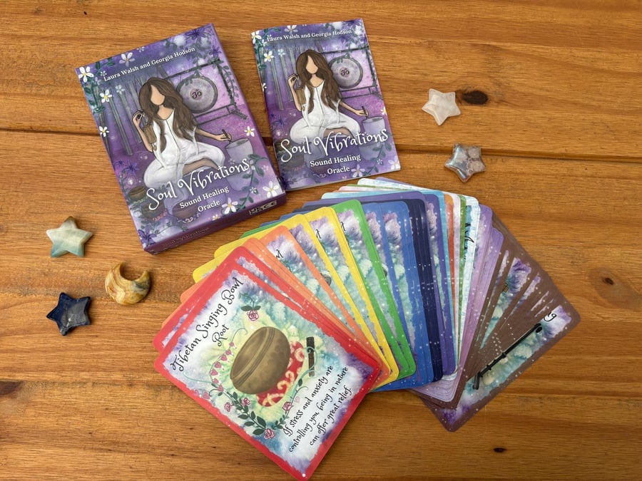 Sound Bath Oracle Cards - Soul Vibrations