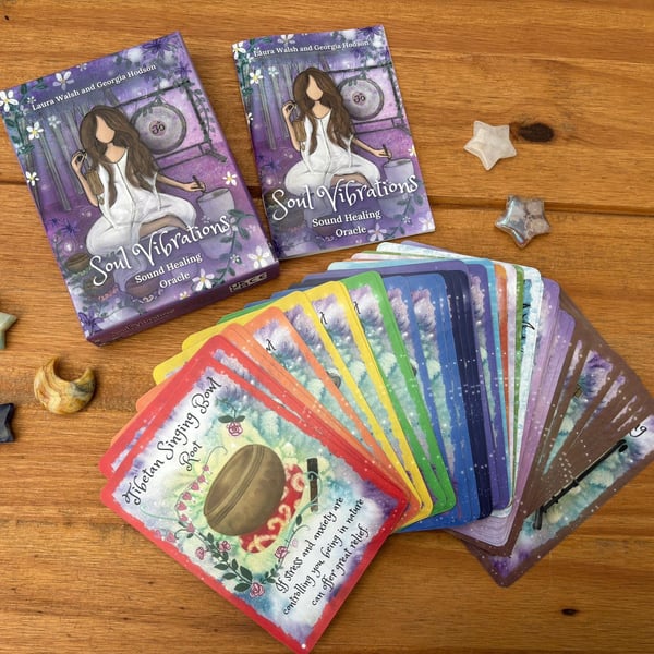 Sound Bath Oracle Cards - Soul Vibrations