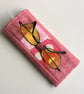 Glasses Case, sunglasses case, shades of pink - Image 5