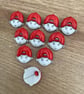 10 boy in red cap buttons 21mm - Image 3