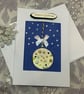 Hanging Bauble Christmas Card - Image 1