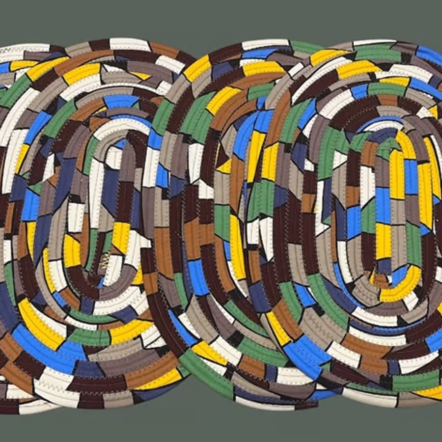 Jelly Roll Placemats - African Print 