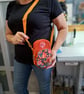 Mini phone pouch, Pomegranate  - Image 10