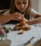 Wooden Egg Cup - Bear - Image 1