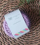 Set of 7 Bright Rainbow Reusable Cotton Face Scrubbies   - Image 5