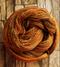 Glaze hand spun yarn – wool and plant fibres - Image 4