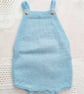 Hand Knitted Romper for a Baby, Baby Shower Gift, Baby Gift