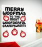 Christmas Holiday Card for Grandparents From Dogs, Grandpups, Grandcats, Cats - Image 2