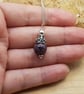 Purple Lepidolite pendant necklace. Libra jewellery - Image 3