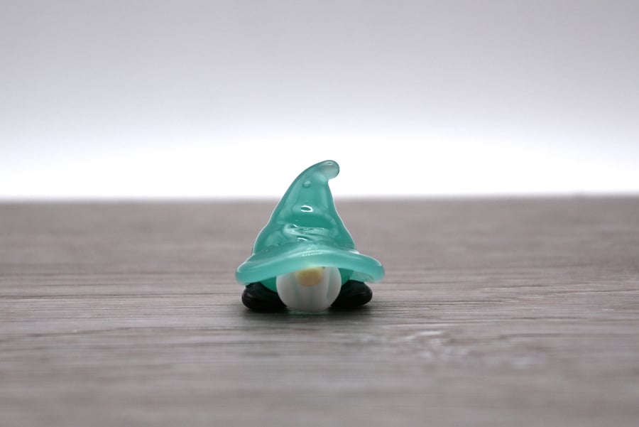 small glass gnome gift