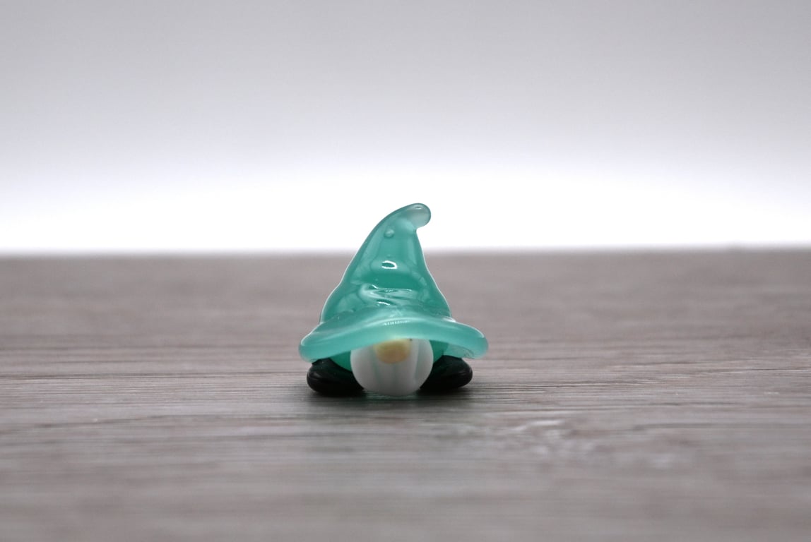 small glass gnome gift