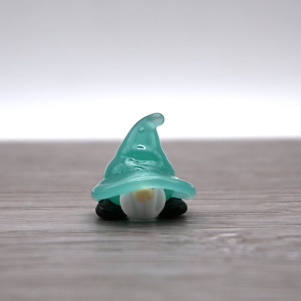 small glass gnome gift