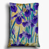 Iris Book Sleeve – Japanese Cotton Book Protector with Coconut Button