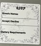 Monochrome Bloom Signature Collection Bundle Invite, RSVP - Image 4