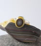 Sterling silver and corvette fordite ring - Image 2