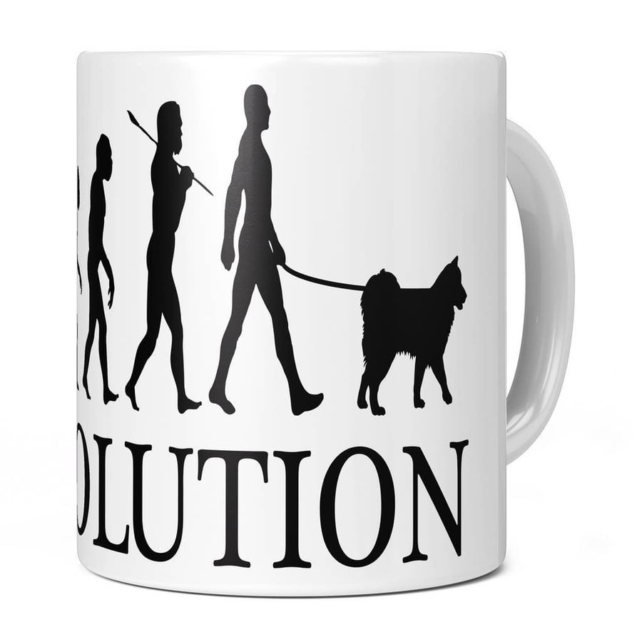 Samoyed Evolution 11oz Coffee Mug Cup - Perfect Birthday Gift for Him or Her Pre