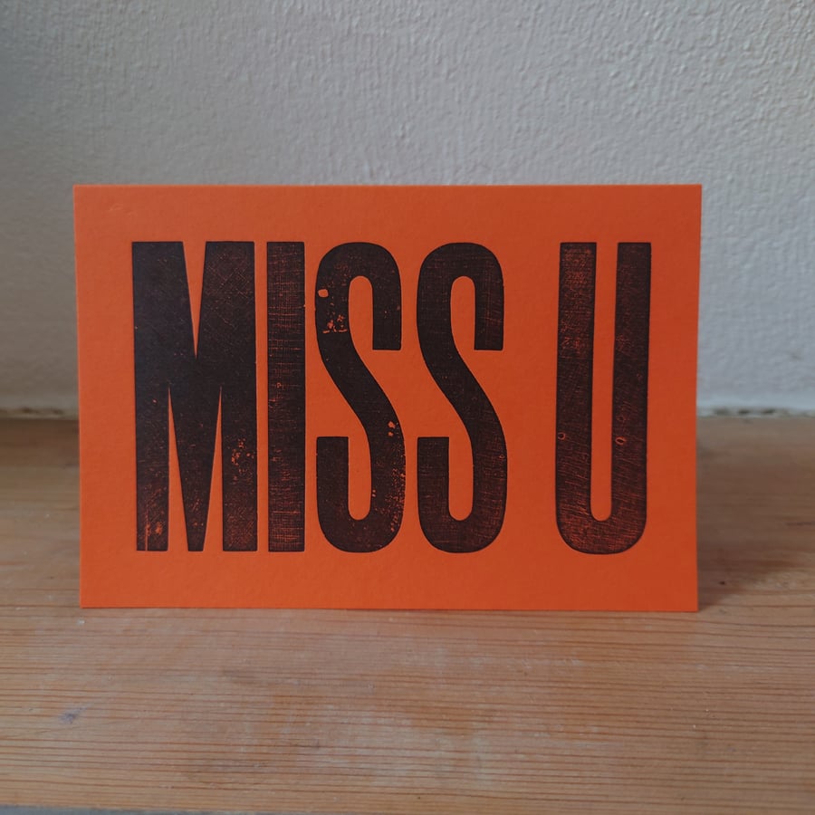 4 Miss U Cards