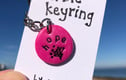 Mini Pebble Keyrings 