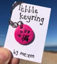 Hope Mini Pebble Keychain