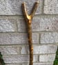 Handmade Thumb Stick - Hazel Driving & Herding Stick Lightweight & Strong Cattle - Image 3