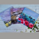 Perfectly imperfect 3 art greeting cards