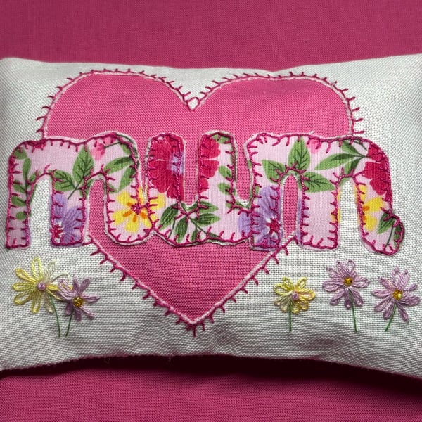 Miniature Decorative Pillow for Mum