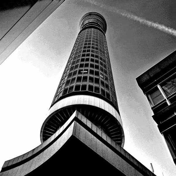 BT Post Office Tower Fitzrovia London England Photograph Print
