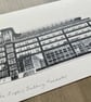 Express Building Manchester Art Print - Art Deco Architecture - Original Art - Image 4